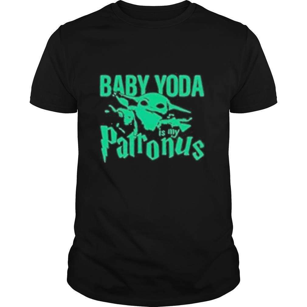 Star wars baby yoda is my patronus shirt