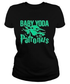 Star wars baby yoda is my patronus shirt