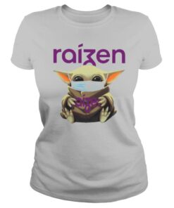 Star wars baby yoda mask hug raizen shirt