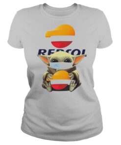 Star wars baby yoda mask hug repsol shirt