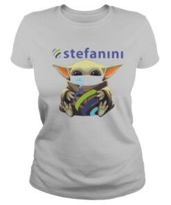 Star wars baby yoda mask hug stefanini shirt