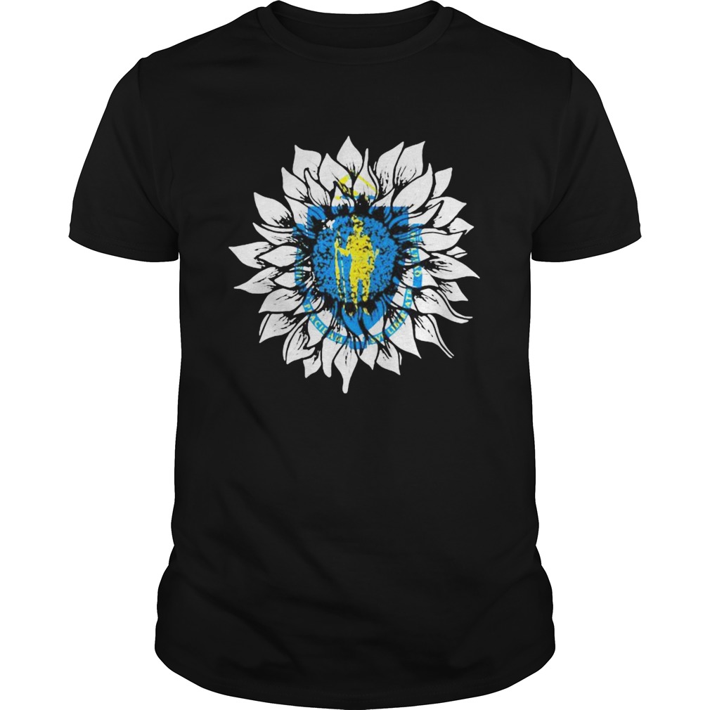 Sunflower Massachusetts Flag shirt