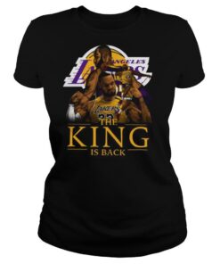 The King Is Back Los Angeles Lakers Signature shirt