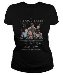 The Shawshank Redemption 26th Anniversary 19942020 Signature Thank You For The Memories  Classic Ladies