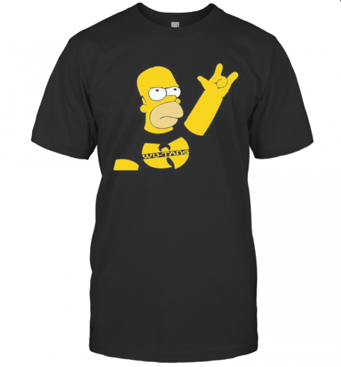 The Simpsons Wu Tang Logo T-Shirt