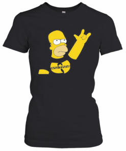 The Simpsons Wu Tang Logo T-Shirt Classic Women's T-shirt