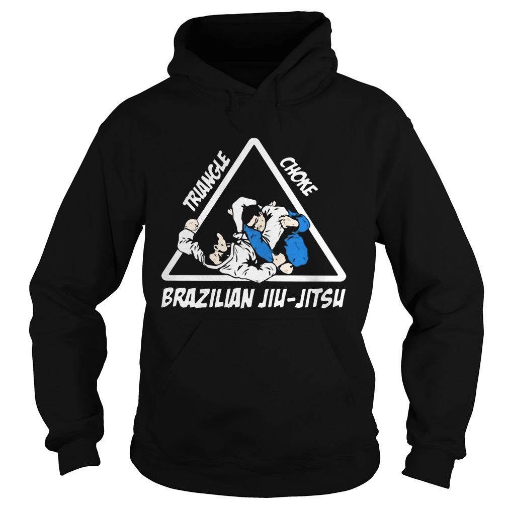 Triangle choke brazilian jiujitsu Hoodie