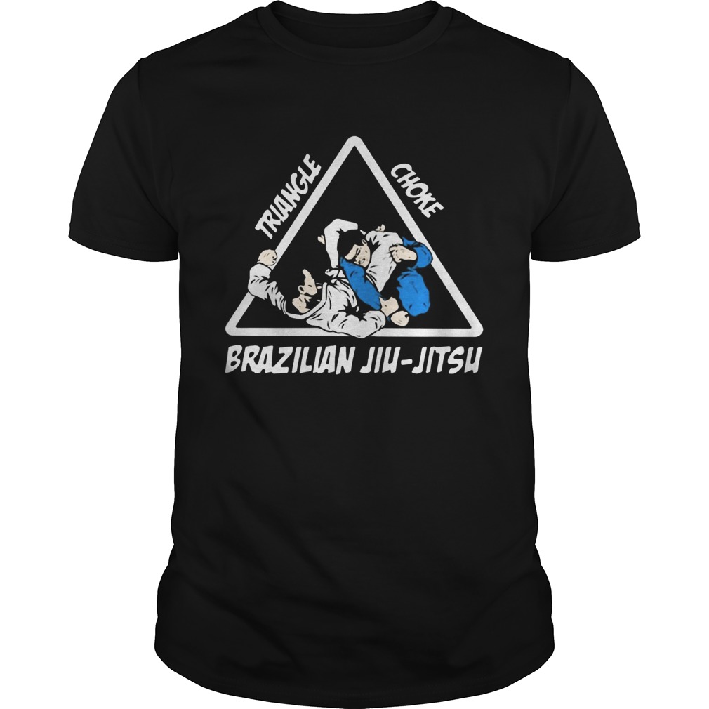 Triangle choke brazilian jiujitsu shirt