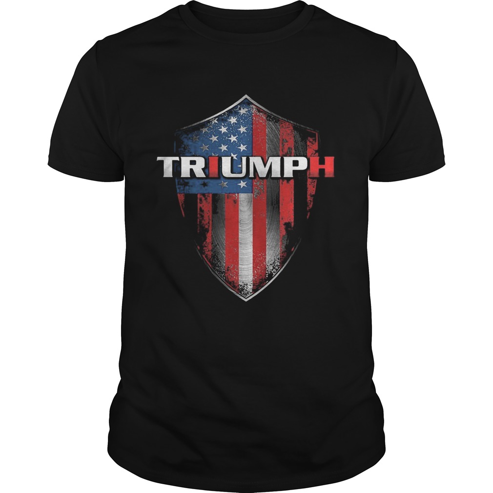 Triumph American Flag shirt