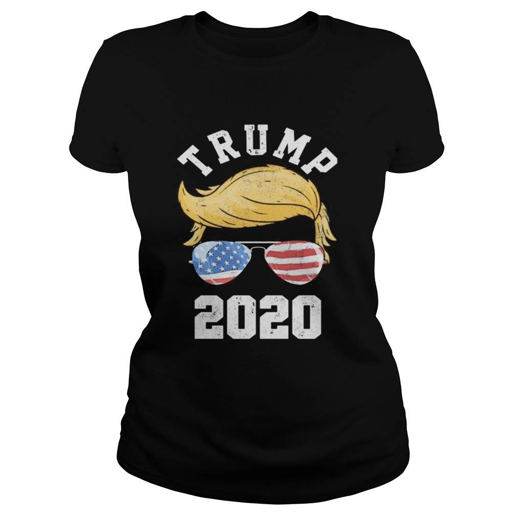 Trump 2020 Glasse American Flag Classic Ladies