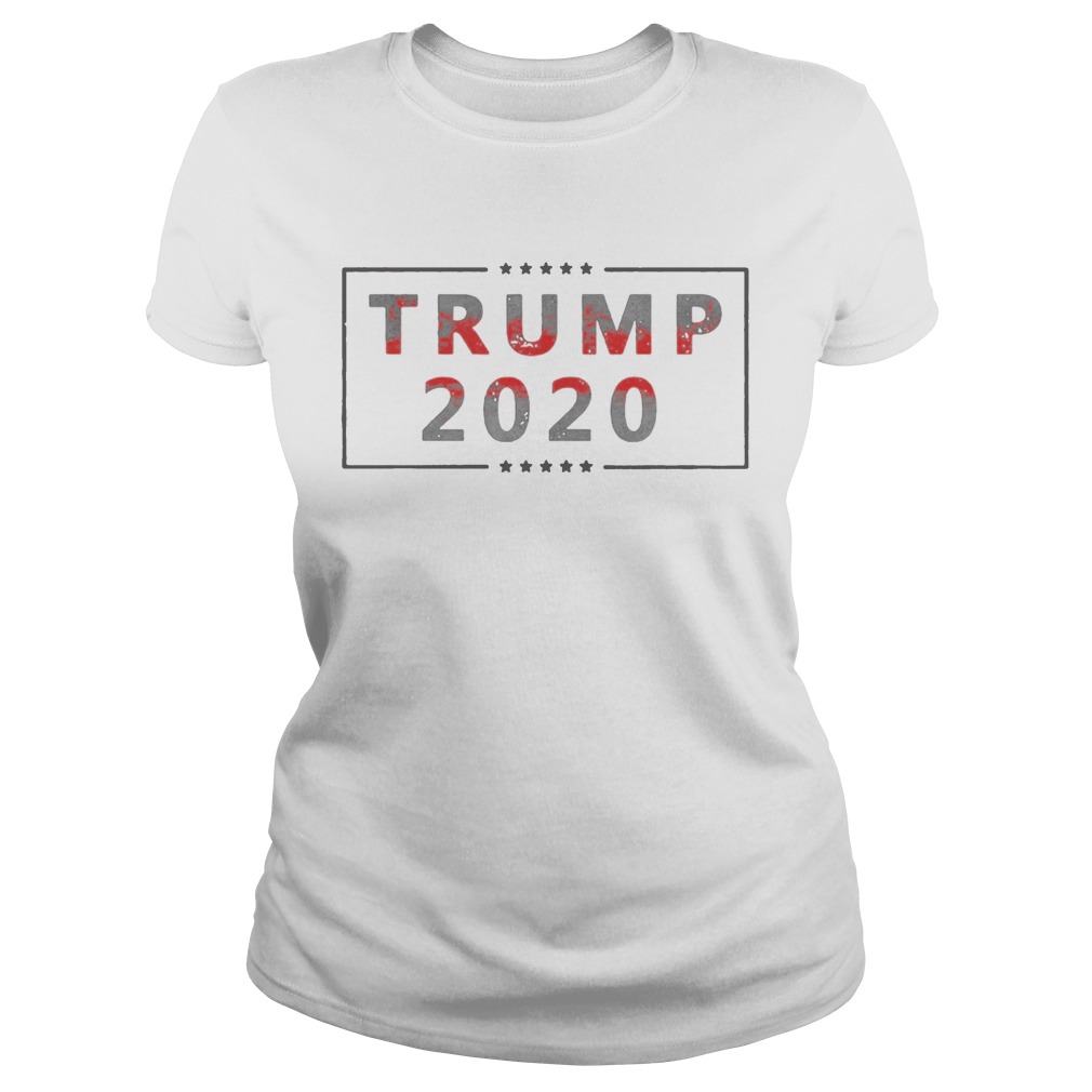 Trump 2020 Thin Red Line Classic Ladies