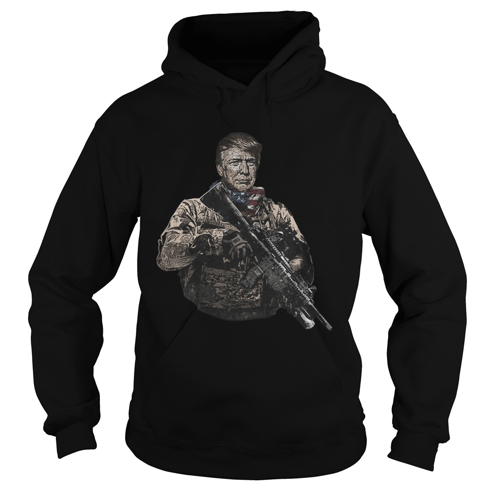 Veteran donald trump american flag independence day Hoodie