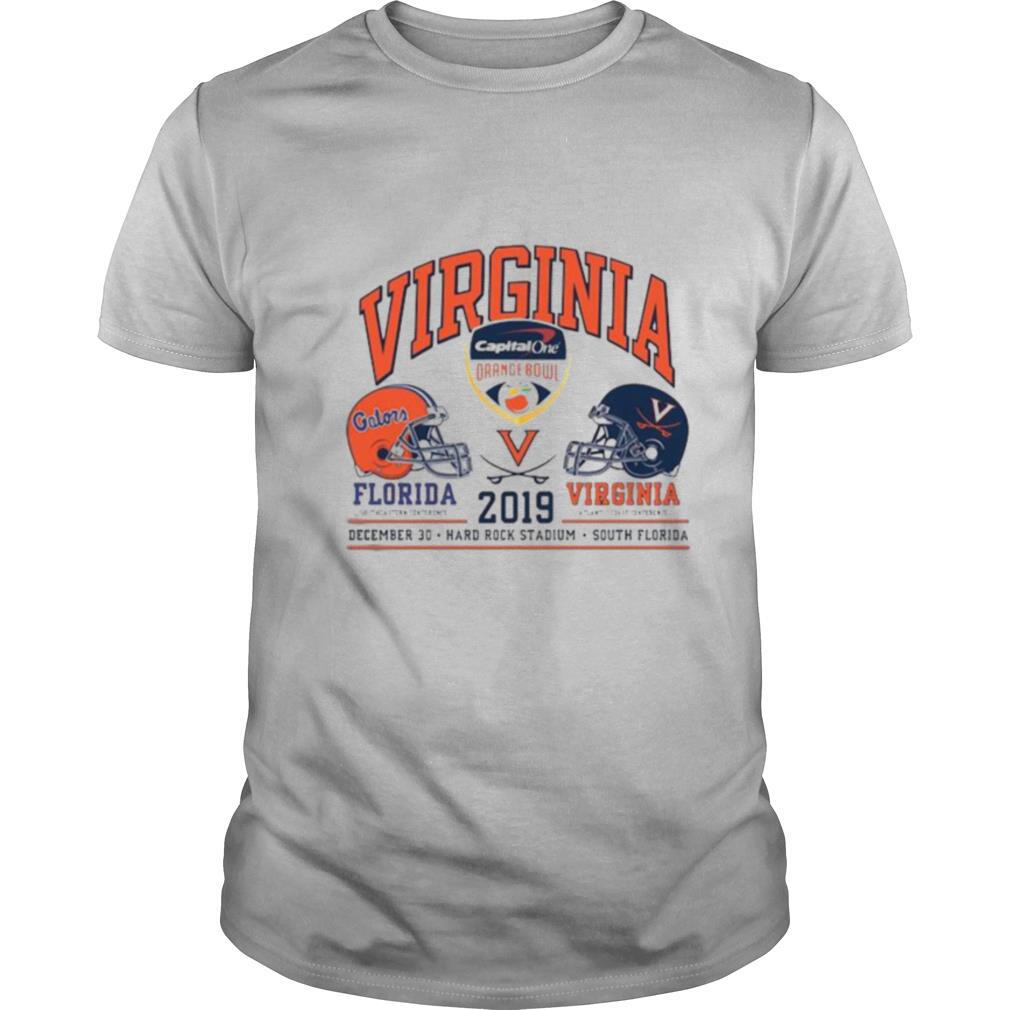 Virginia Florida Gator Vs Virginia Cavaliers 2019 Captain One Orange Bowl