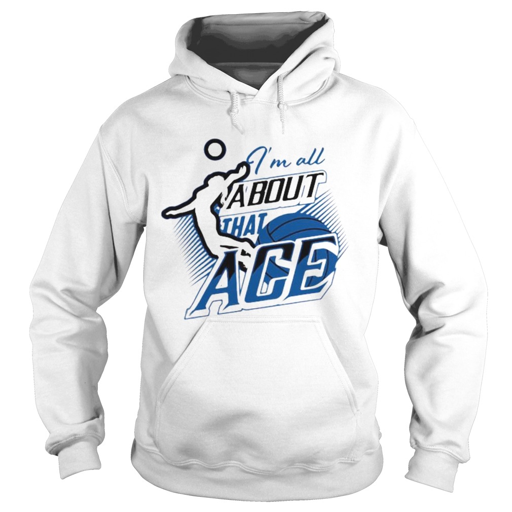 Volleyball im all about that age Hoodie