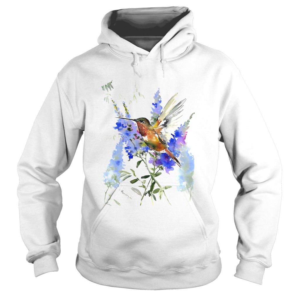 WATERCOLOR BIRD Hoodie