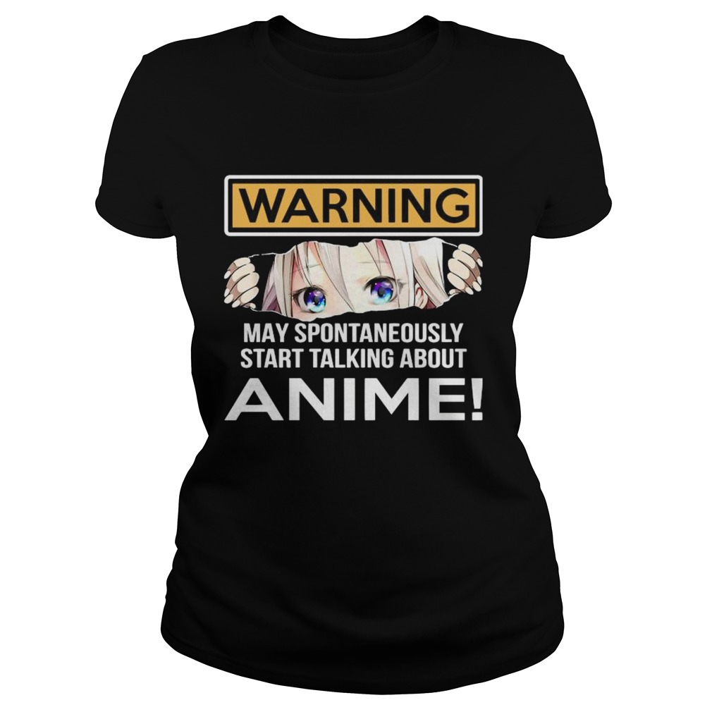 Warning May Spontaneously Start Talking About Anime  Classic Ladies