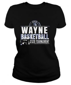 Wayne basketball 2020 state tournament shirt