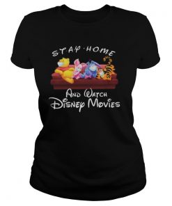 Winnie The Pooh Stay Home And Watch Disney Movies shirt