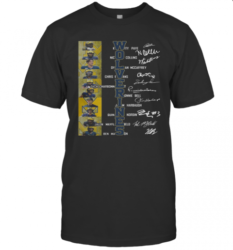 Wolverines Kwity Paye Nico Collins Dylan Mccaffrey Signature T-Shirt