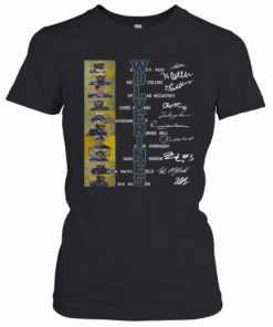 Wolverines Kwity Paye Nico Collins Dylan Mccaffrey Signature T-Shirt Classic Women's T-shirt