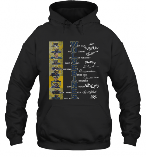 Wolverines Kwity Paye Nico Collins Dylan Mccaffrey Signature T-Shirt Unisex Hoodie