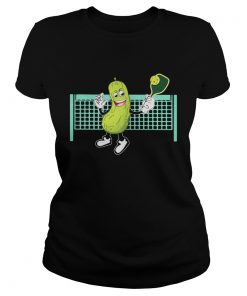 cucumber playing pickleball  Classic Ladies