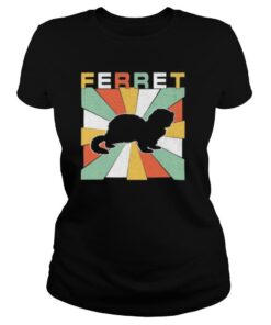 ferret vintage retro shirt