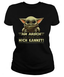 Baby Yoda Am Arsch Lecken Du Mich Kannst shirt