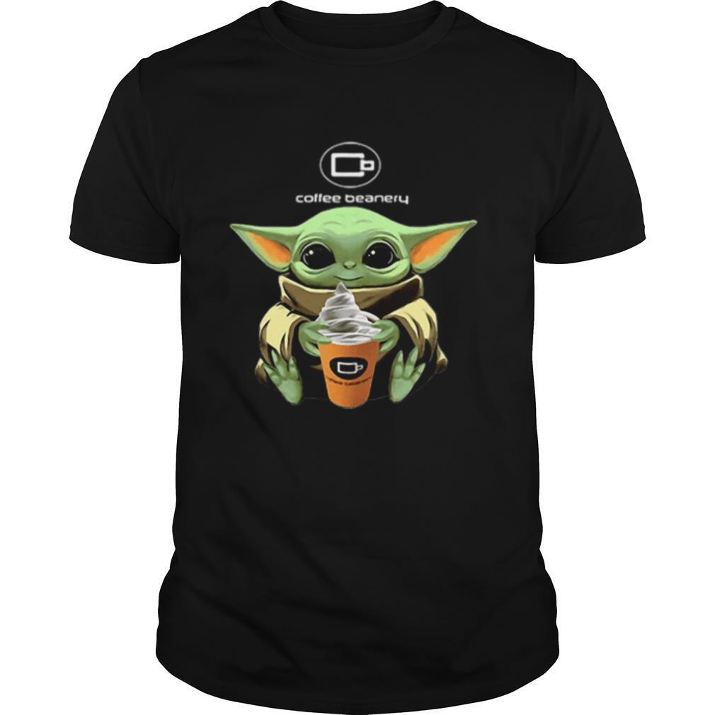 Baby Yoda And Coffee Beanery shirt