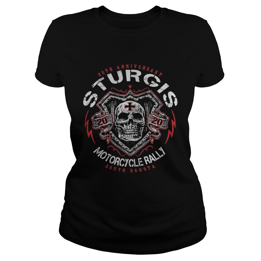 Both Anniversary Sturgis 2020 Motorcycle Rally South Dakota Skull Classic Ladies