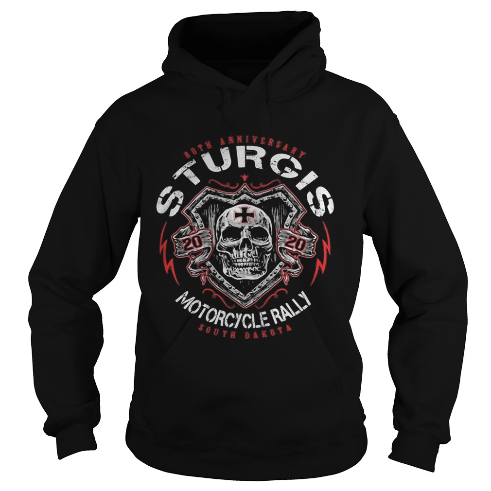 Both Anniversary Sturgis 2020 Motorcycle Rally South Dakota Skull Hoodie