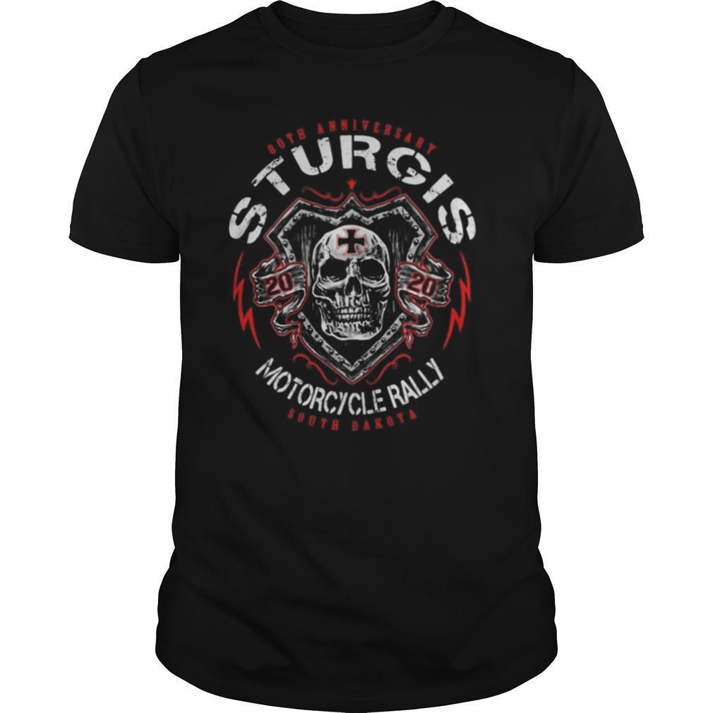 Both Anniversary Sturgis 2020 Motorcycle Rally South Dakota Skull shirt