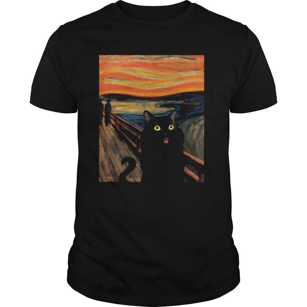 Cat Expressionism Painting shirt