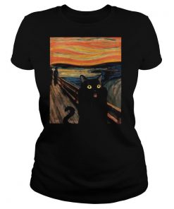 Cat Expressionism Painting shirt