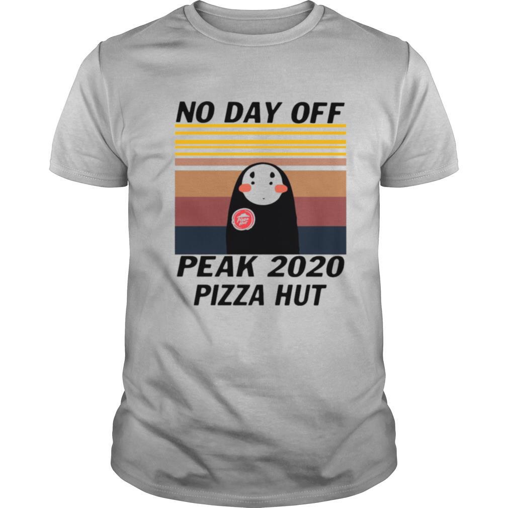 Kaonashi No Day Off Peak 2020 Pizza Hut Vintage shirt