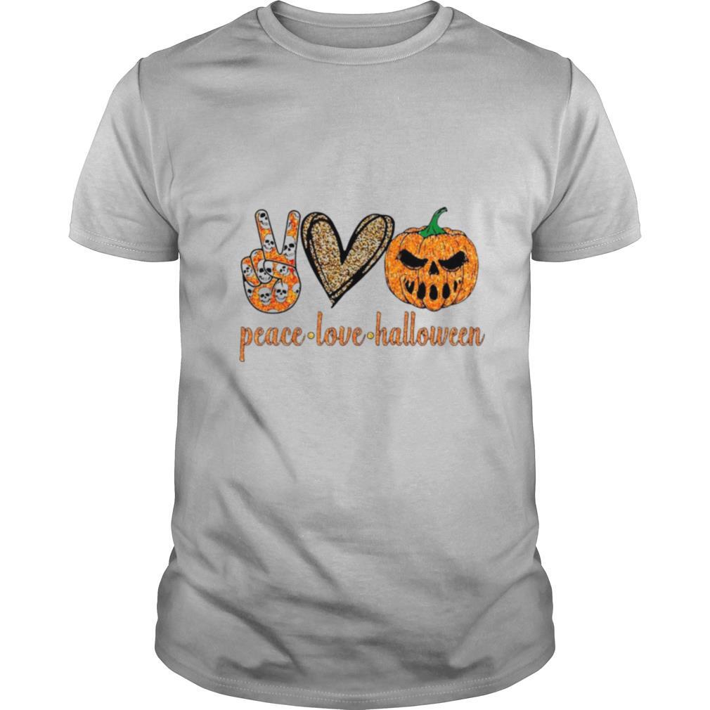 Peace Love Halloween shirt