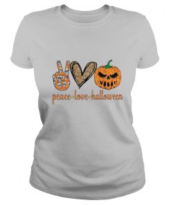 Peace Love Halloween shirt