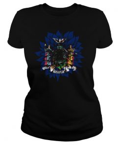 Sunflower New York Flag shirt