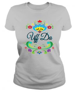 Uff Da Norwegian Rosemaling shirt