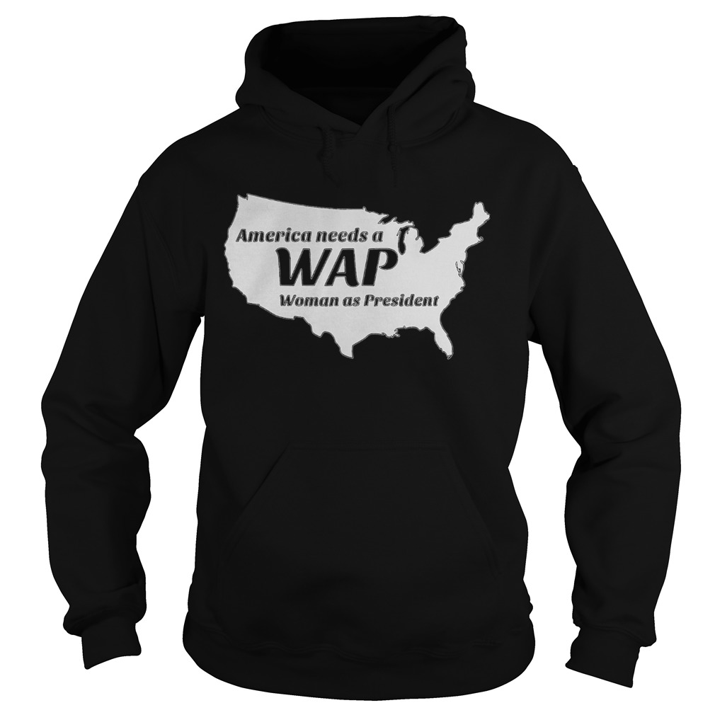 America needs a wap woman as president Hoodie