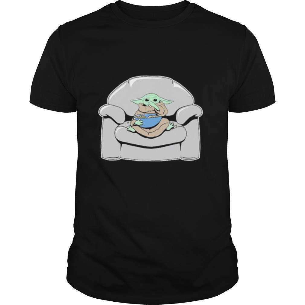 Baby Yoda Popcorn shirt