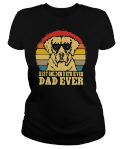 Best Golden Retriever Dad Ever Vintage shirt