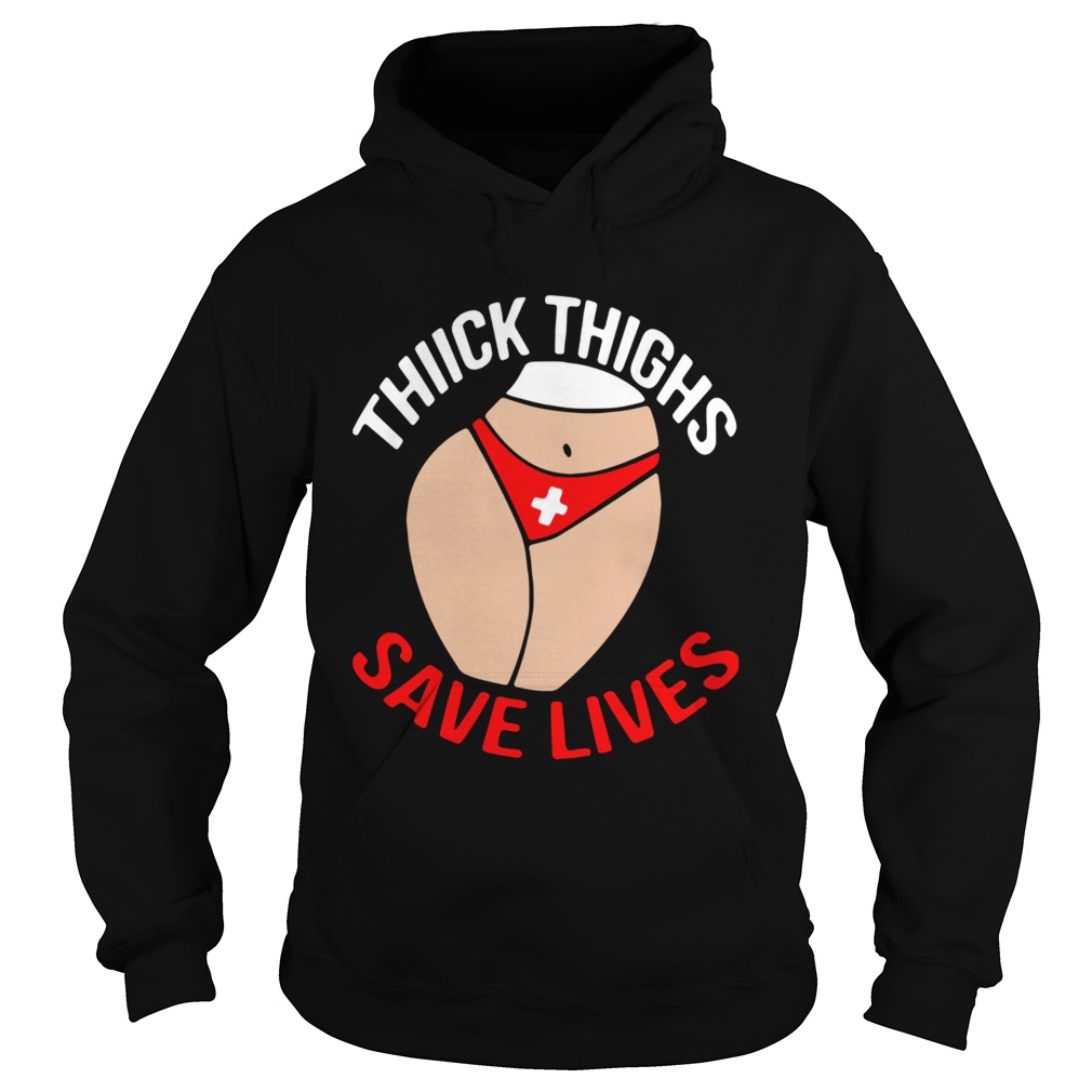 Body Thick Thighs Save Lives Hoodie