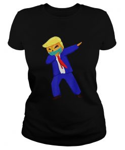 Dabbing Trumpkin Mask  Classic Ladies