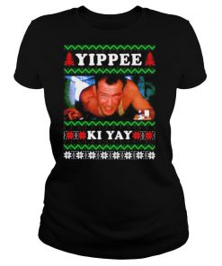 Die Hard Yippee Ki Yay ugly Christmas shirt