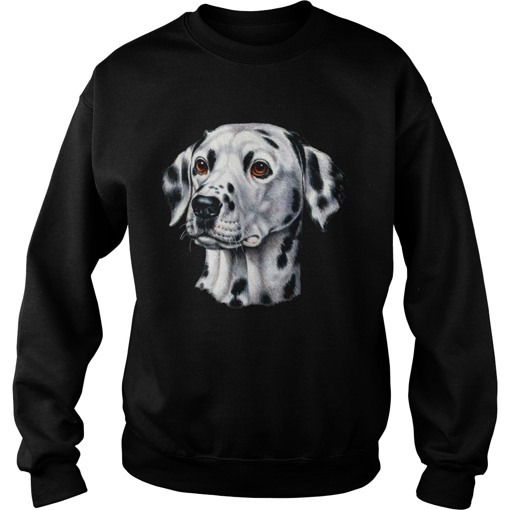 Dog Dalmatian Puppy Picture Loves Dogs Pets Sweatshirt