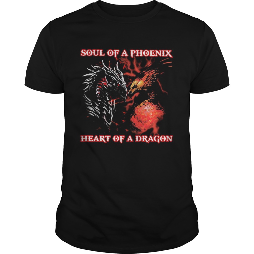 Dragon Soul Of A Phoenix Heart Of A Dragon shirt