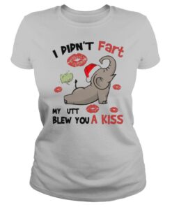 Elephant I Didn’t Fart My Butt Blew You A Kiss shirt