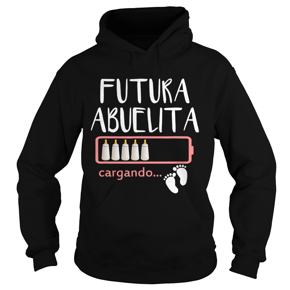 Futura Abuelita Spanish Pregnancy Announcement Grandma Hoodie