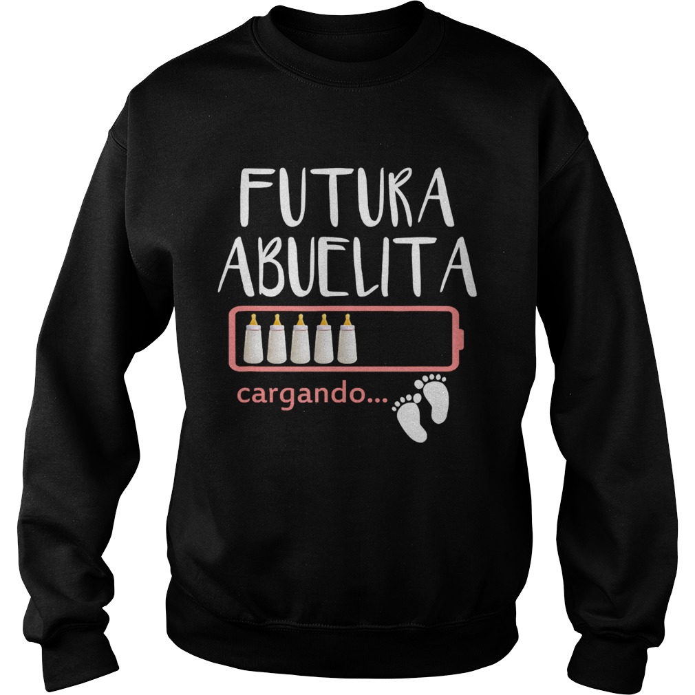 Futura Abuelita Spanish Pregnancy Announcement Grandma Sweatshirt